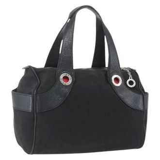 Bulgari Borsa a mano in tela Pre-owned - - Pre-owned - Donna - Nero - ONE SIZE