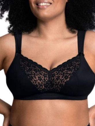 Anita Womens Havanna Comfort Bra - Black polyamide - Size 42E
