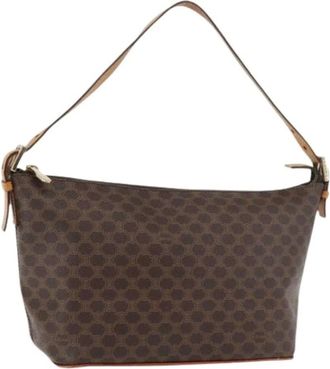 Celine Pre-owned Shoulder Bags, female, Brown, Size: ONE SIZE Pre-owned Macadam Shoulder Bag