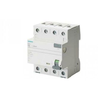 SIEMENS Interruttore automatico differenziale 4p 63a 30ma tipo a 5sv33466 - Siemens