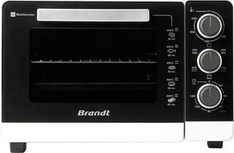 Brandt Horno Multifunci&oacute;n 26l 1500w Negro / Blanco - Fc265mw