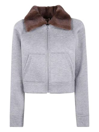 N°21 Sweatshirt With Mink Collar