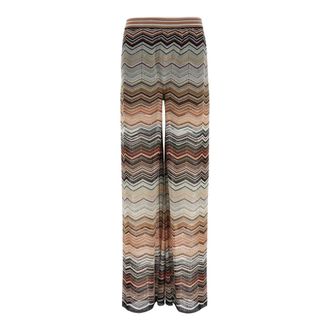 Missoni Dames, Broeken, Veelkleurig, Maat: L Viscose