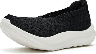 Clarks Solevana Weave Womens Shoes Black Textile : 7.5 B - Medium