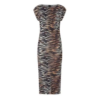 Pinko Midi Dresses, female, Multicolor, Size: S Epicentro Dress