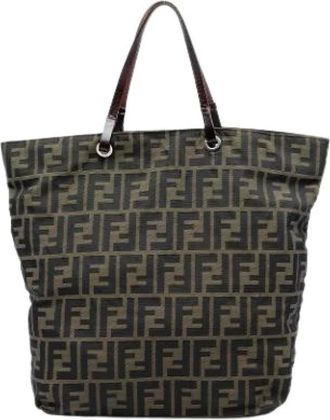 Fendi Pre-owned Tote Bags, female, Brown, Size: ONE SIZE Pre-owned Tote Bag