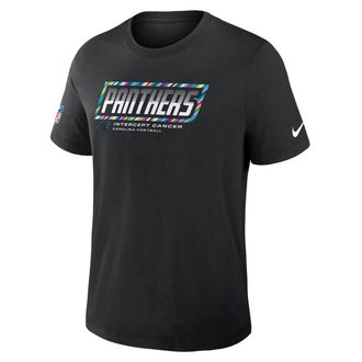 Nike Carolina Panthers Crucial Catch Sideline Nike Mens Dri-FIT NFL T-Shirt in Black | 034J00AZU5-F9R