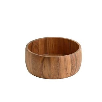 Frieling Acacia Wood Calabash Bowl, Medium 4-Inch x 10-Inch Diameter in Brown at Nordstrom