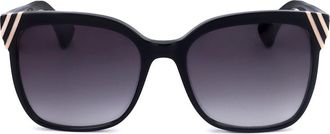 Silvian Heach Amelia Sun 1981 Womens Sunglasses Black Size 52
