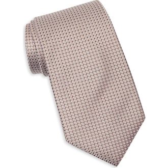 Duchamp Textured Silk Tie in Tan at Nordstrom Rack