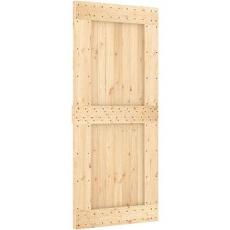 vidaXL Vidaxl - Puerta Narvik Madera Maciza Pino 90x210 Cm