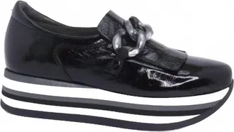 Softwaves Womens Adaya Platform Shoes In Black Venise