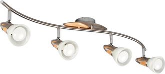Lindby Lindby L&aacute;mpara De Techo marena En Gris Metal