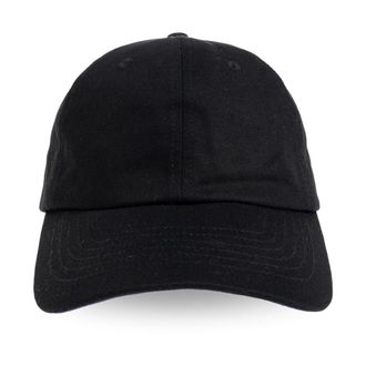 Lanvin Caps, male, Black, Size: 56 CM Signature Cotton Cap