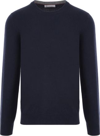Brunello Cucinelli Maglione girocollo - Blu