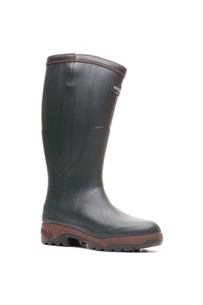 Aigle Parcours 2 Iso Open Wellington in Dark Green | Size: 11.5