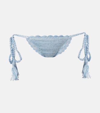 Anna Kosturova Crochet cotton bikini bottoms