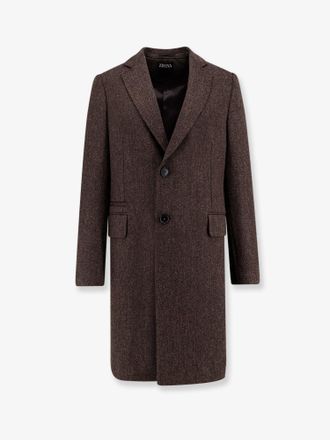 Ermenegildo Zegna Single-breasted wool coat - ZEGNA - gender_Man