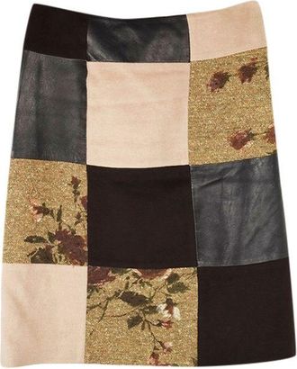 Mulberry Patchwork Skirt Size M