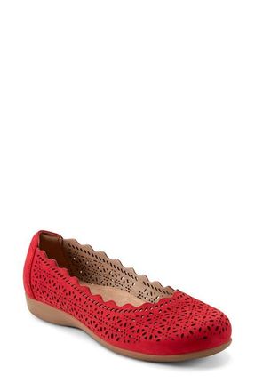 Earth Bria Flat in Red at Nordstrom, Size 8.5