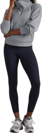 Rhone Dreamglow Half Zip Sweatshirt In Steel Gray