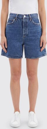 A Gold E Pantaloncini Agolde in denim di cotone