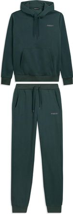 Freddy Tuta uomo felpa garzata con cappuccio e tasca a marsupio