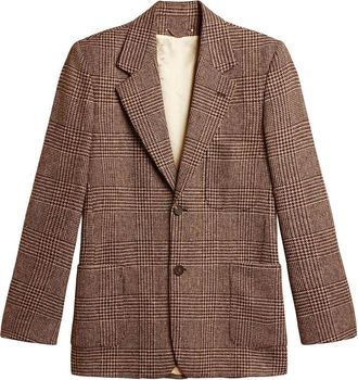 Golden Goose Blazer Journey Sb In Pied De Poule-Uomo