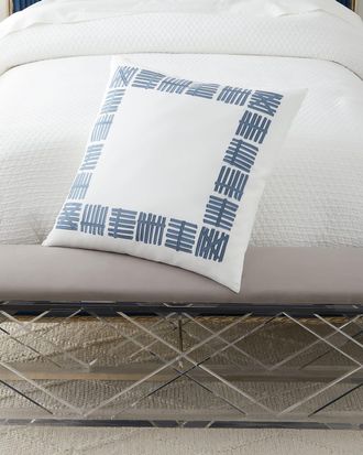 Lili Alessandra Andre Euro Border Pillow