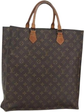 Louis Vuitton Pre-owned Tote Bags, female, Brown, Size: ONE SIZE Pre-owned Vintage Canvas Tote Bag