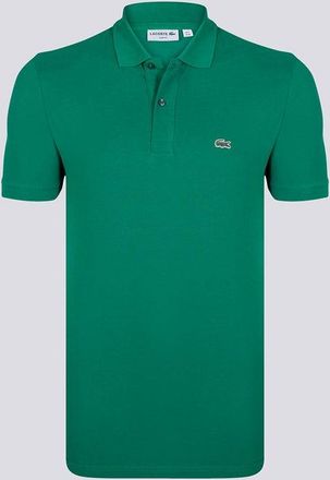 Lacoste Mens Polo SS L1212 Classic Fit Green Cotton - Size X-Large