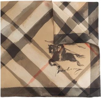 Burberry Heren, Accessoires, Veelkleurig, Maat: ONE Size Zijde