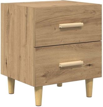 vidaXL Vidaxl - Mueble de cama con cajón Roble artisan 40 x 35 x 47.5 cm