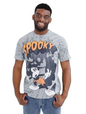 Disney Mickey Mouse Short Sleeve T-Shirt in Mickey Ghost Grey at Nordstrom, Size Xx-Large