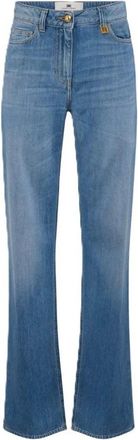 Elisabetta Franchi Mujer, Vaqueros, Azul, Talla: W28