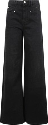 Isabel Marant Wide-Leg High-Waist Jeans