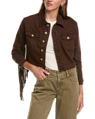 L'agence LAgence Koda Crop Jkt Fringe