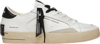 Crime London Sneakers - Heren - Sneakers - Wit - 46 EU - Su&egrave;de - Schoenen