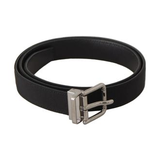 Dolce & Gabbana Heren, Accessoires, Zwart, Maat: ONE Size Leer