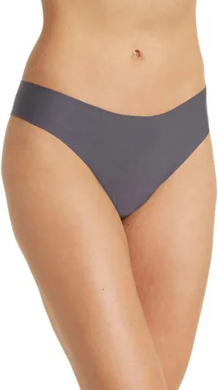 Commando Butter Thong in Graphite at Nordstrom, Size Medium