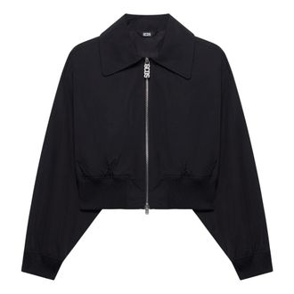GCDS Mujer, Chaquetas, Negro, Talla: XS