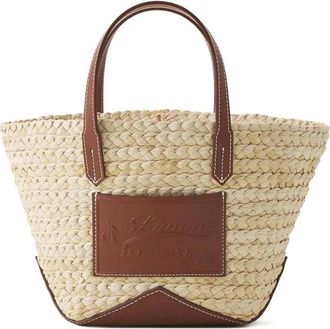Lanvin Tote bag Ecru Cognac