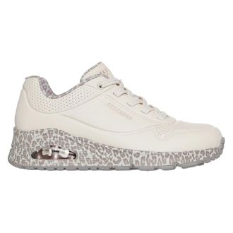 Skechers UNO - Safari Time - Dames - Sport - Wit - Maat: 40 EU Leer