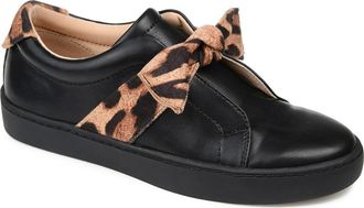 Journee Collection Abrina Sneaker in Black at Nordstrom Rack, Size 6.5