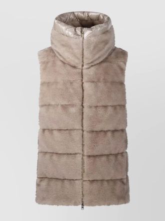 Herno faux fur waistcoat