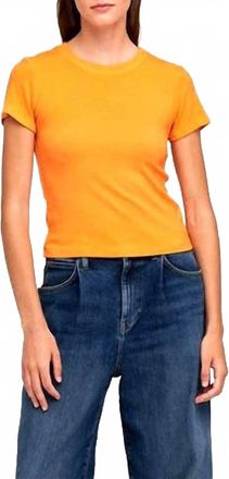 Velvet Taya Fitted Tee In Crush