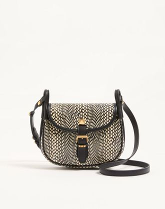 Valentino Garavani Valentino Garavani Fl&acirc;neuse Small Cobra Print Elaphe Shoulder Bag Wo