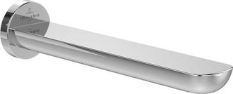 Villeroy & Boch O.novo Baduitloop voor wandmontage - chroom