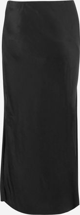 Vince Womens Skirt Long Acetate Black Naia Renew
