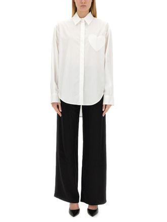 Moschino Heart Patch Shirt